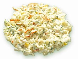 Японский салат из риса