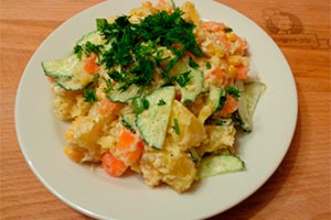 Японский картофельный салат